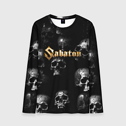 Мужской лонгслив Sabaton - logo rock group