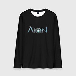 Лонгслив мужской AION logo, цвет: 3D-принт
