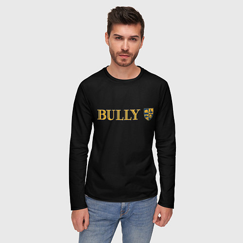 Мужской лонгслив Bully rockstar / 3D-принт – фото 3