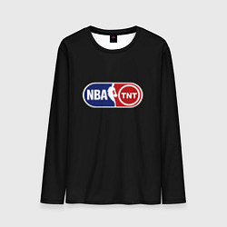 Лонгслив мужской NBA logo tnt, цвет: 3D-принт