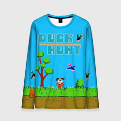 Мужской лонгслив Duck hunt dog