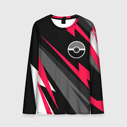 Лонгслив мужской Pokemon electro lines, цвет: 3D-принт