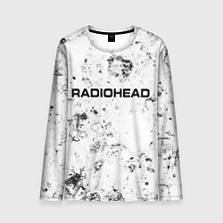 Мужской лонгслив Radiohead dirty ice