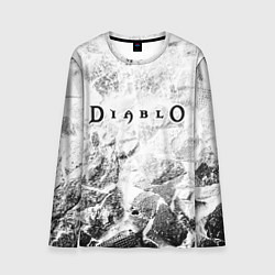 Мужской лонгслив Diablo white graphite