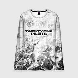 Лонгслив мужской Twenty One Pilots white graphite, цвет: 3D-принт