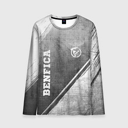 Мужской лонгслив Benfica - grey gradient вертикально