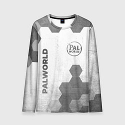 Мужской лонгслив Palworld - white gradient вертикально