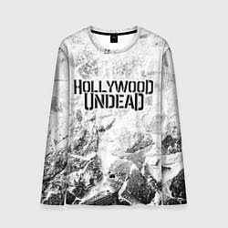 Лонгслив мужской Hollywood Undead white graphite, цвет: 3D-принт