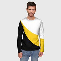 Лонгслив мужской Мы русские с нами Бог большой КЦК, цвет: 3D-принт — фото 2