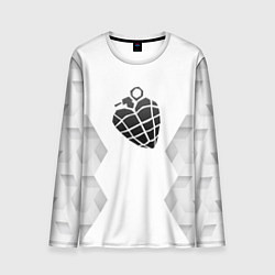 Лонгслив мужской Green Day white poly, цвет: 3D-принт