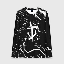 Лонгслив мужской Doom шторм краски, цвет: 3D-принт