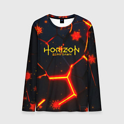 Лонгслив мужской Horizon Zero Dawn winter, цвет: 3D-принт