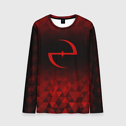 Лонгслив мужской Evanescence red poly, цвет: 3D-принт