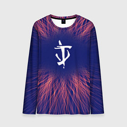 Лонгслив мужской Doom red energy, цвет: 3D-принт