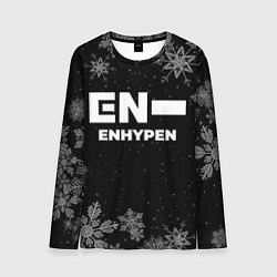 Лонгслив мужской Снежный Enhypen, цвет: 3D-принт