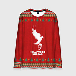 Лонгслив мужской Hollywood Undead new year, цвет: 3D-принт