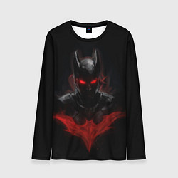 Лонгслив мужской Neon Batman in the dark, цвет: 3D-принт