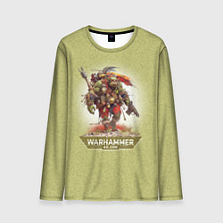 Мужской лонгслив Воин орк Warhammer