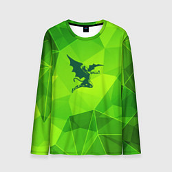 Лонгслив мужской Black Sabbath green poly, цвет: 3D-принт