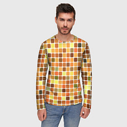 Лонгслив мужской Осенняя палитра, цвет: 3D-принт — фото 2