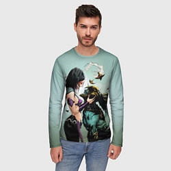 Лонгслив мужской Mileena & Kotal Kahn - Mortal Kombat, цвет: 3D-принт — фото 2