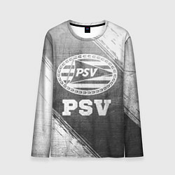 Лонгслив мужской PSV - grey gradient, цвет: 3D-принт