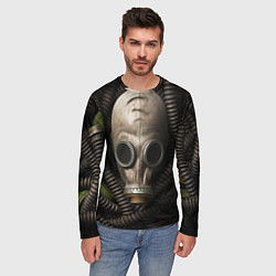 Лонгслив мужской Авто рожденные в СССР, цвет: 3D-принт — фото 2