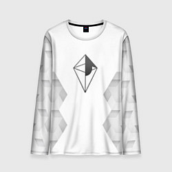 Лонгслив мужской No Mans Sky white poly, цвет: 3D-принт
