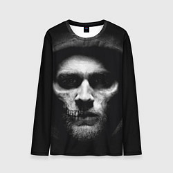 Лонгслив мужской Sons Of Anarchy - Jax skull, цвет: 3D-принт