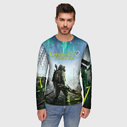 Лонгслив мужской Герой Chernobylite 2 exclusion zone, цвет: 3D-принт — фото 2