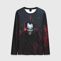 Лонгслив мужской Джокер в огне, цвет: 3D-принт