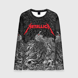 Лонгслив мужской Metallica - scavenger on the skull, цвет: 3D-принт