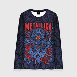 Лонгслив мужской Metallica: octopus, цвет: 3D-принт