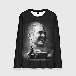 Лонгслив мужской Пол Уокер, цвет: 3D-принт