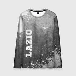Лонгслив мужской Lazio - grey gradient вертикально, цвет: 3D-принт