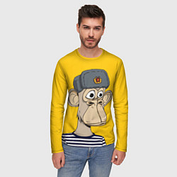 Лонгслив мужской NFT ape turtleneck, цвет: 3D-принт — фото 2