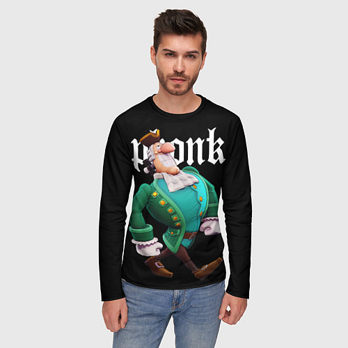 Мужской лонгслив Treasure island - Livsey phonk / 3D-принт – фото 3