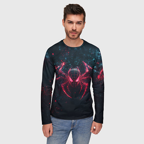 Мужской лонгслив Спайдер-мэн с лапами паука / 3D-принт – фото 3