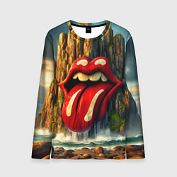Мужской лонгслив Rolling Stones - sea rocks