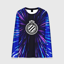 Лонгслив мужской Club Brugge neon energy, цвет: 3D-принт
