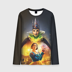 Лонгслив мужской Белоснежка и Мачеха, цвет: 3D-принт