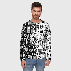 Лонгслив мужской Семь смертных грехов паттерн, цвет: 3D-принт — фото 2