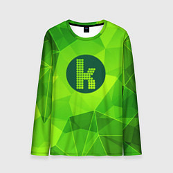 Лонгслив мужской The Killers green poly, цвет: 3D-принт