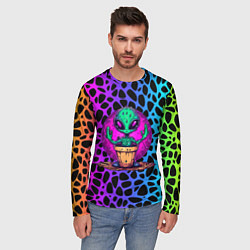 Лонгслив мужской Кактус инопланетянин, цвет: 3D-принт — фото 2