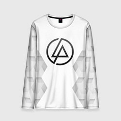 Лонгслив мужской Linkin Park white poly, цвет: 3D-принт