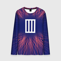 Лонгслив мужской Paramore red energy, цвет: 3D-принт