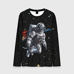 Мужской лонгслив The dalmatian brave cosmonaut - ai art