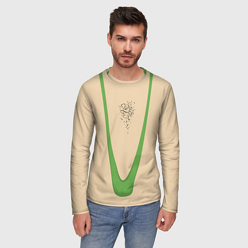 Мужской лонгслив Борат style / 3D-принт – фото 3