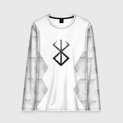 Лонгслив мужской Berserk white poly, цвет: 3D-принт