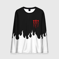 Лонгслив мужской Monster energy red logo, цвет: 3D-принт